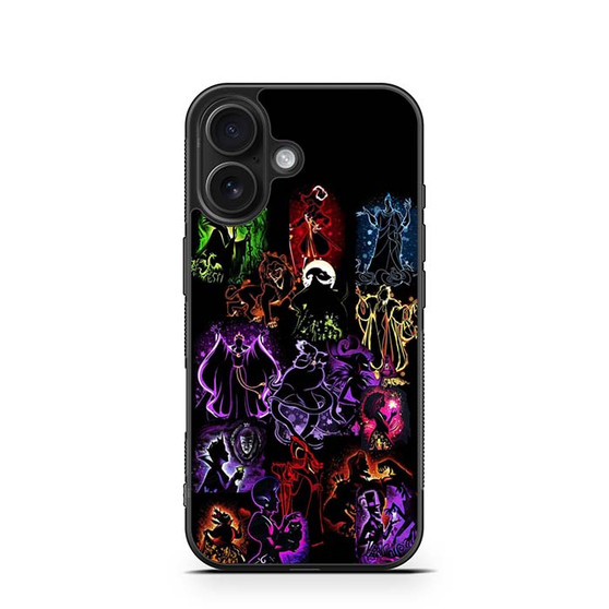 Disney Villains Collages iPhone 16 Series Case