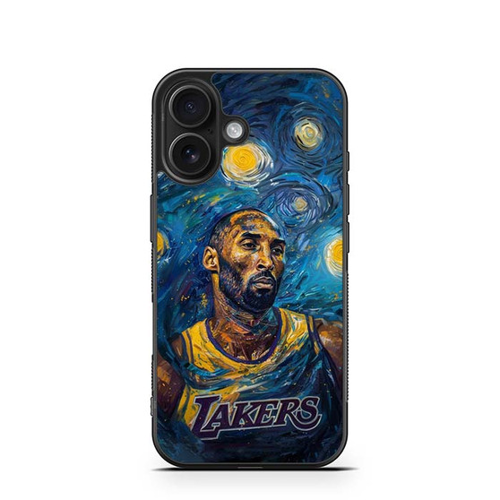 Lakers LeBron James Starry Night iPhone 16 Series Case
