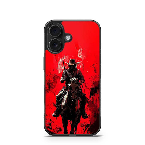 Red Death Redemption John Marston iPhone 16 Series Case