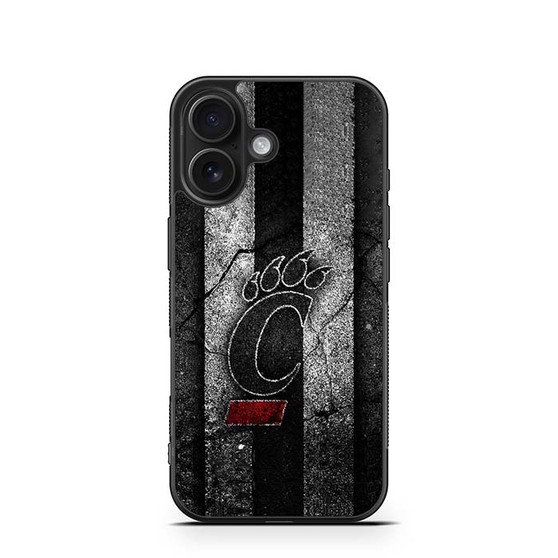 Cincinnati Bearcats Asphalt Style iPhone 16 Series Case