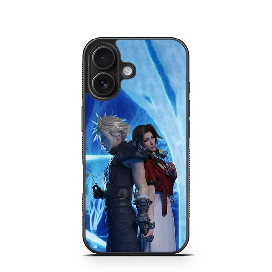 Final Fantasy 7 Rebirth Cloud and Aerith iPhone 16 Series Case