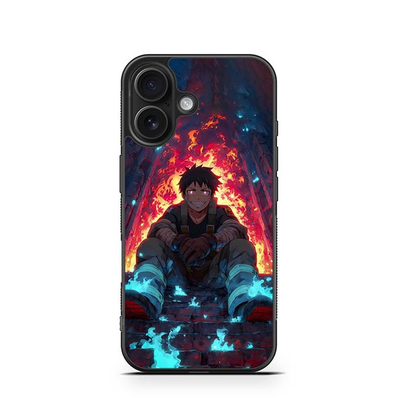 Fire Force Shinra Kusakabe iPhone 16 Series Case