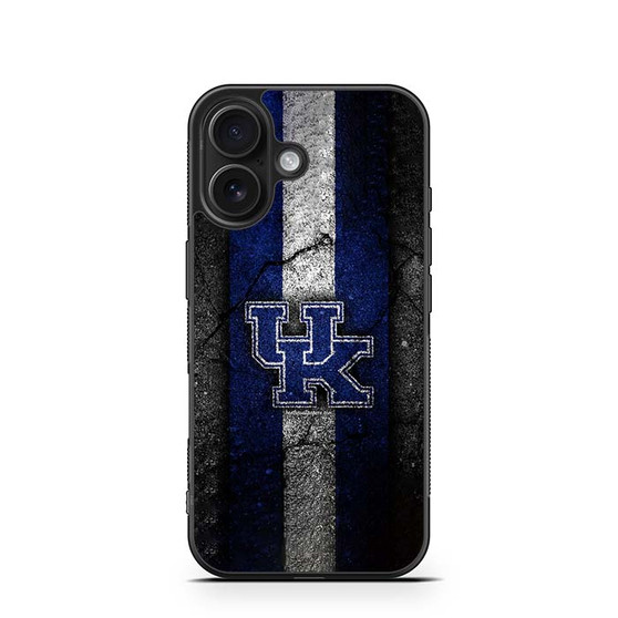 Kentucky Wildcats Asphalt Style iPhone 16 Series Case