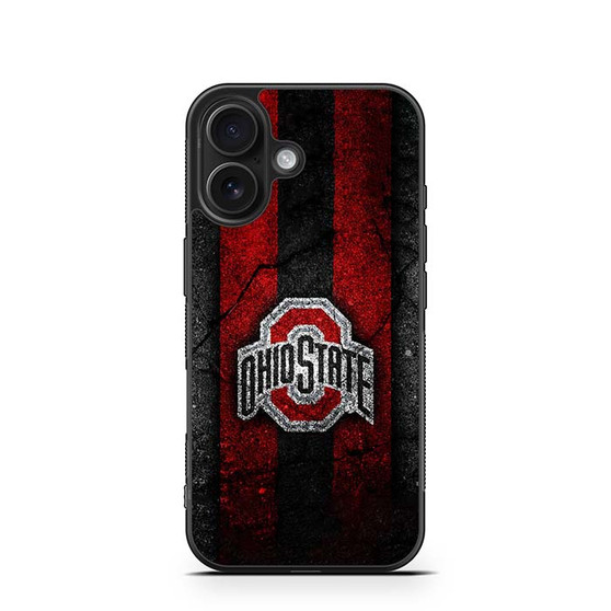 Ohio State Buckeyes  Asphalt Style iPhone 16 Series Case
