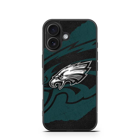 Philadelphia Eagles Chrome iPhone 16 Series Case