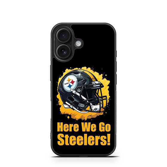 Pittsburgh Steelers Quotes iPhone 16 Series Case