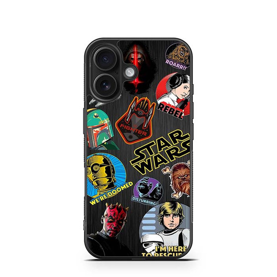 Star Wars The Force Collage iPhone 16 Series Case