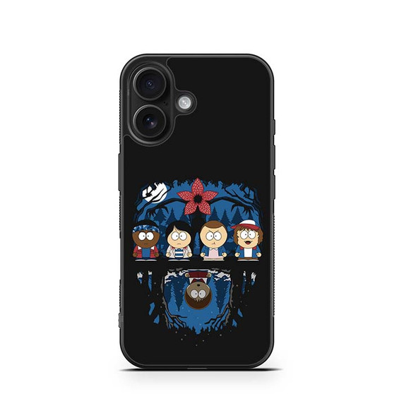 Stranger Things South Park iPhone 16 Series Case