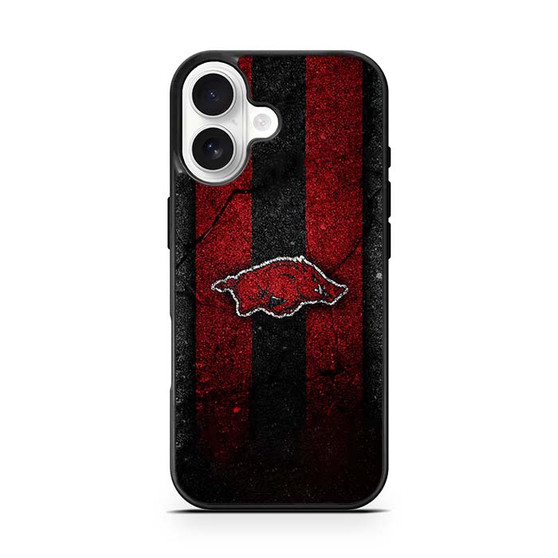 Arkansas Razorbacks Asphalt Style iPhone 17 Series Case