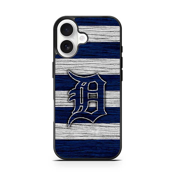 Detroit Tigers Wooden Style iPhone 17 Series Case