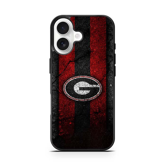 Georgia Bulldogs Asphalt Style iPhone 17 Series Case