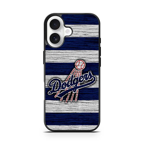 Los Angeles Dodgers Wooden Style iPhone 17 Series Case