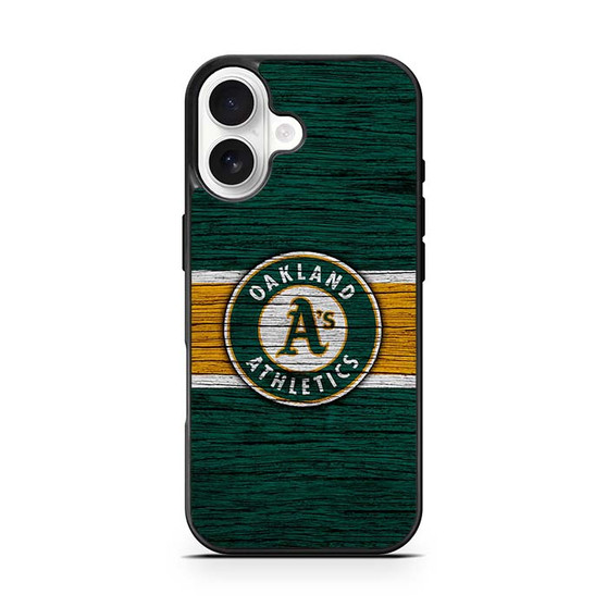 Oakland Athletics Wooden Style iPhone 17 Series Case