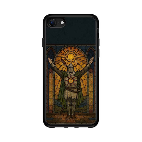 Dark Souls Solaire of Astora Stained Glass iPhone 16e Case