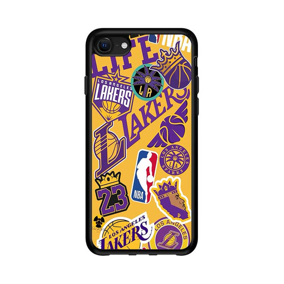 Lakers Collages iPhone 16e Case