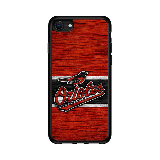Baltimore Orioles Wooden Style iPhone 16e Case