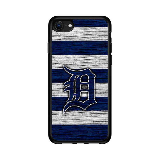 Detroit Tigers Wooden Style iPhone 16e Case