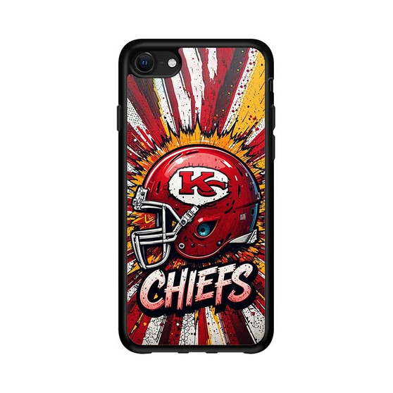Kansas City Chiefs Drip Helmet iPhone 16e Case