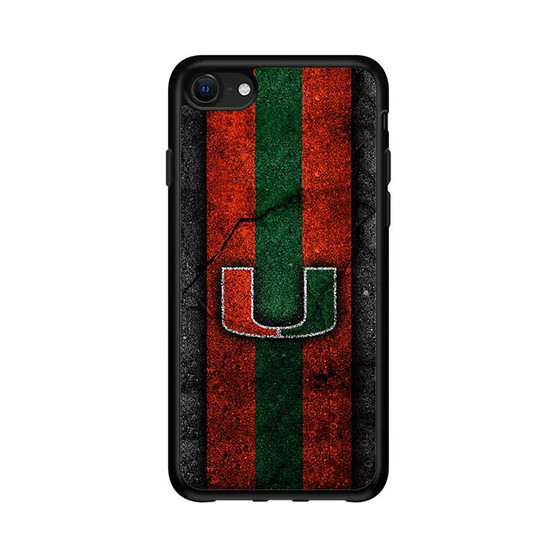 Miami Hurricanes  Asphalt Style iPhone 16e Case