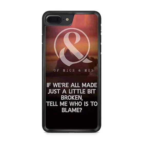 Of Mice & Men Lyrics 9 iPhone 7 | iPhone 7 Plus Case