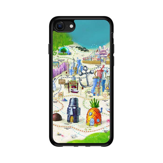 Spongebob Squarepants Maps iPhone 16e Case