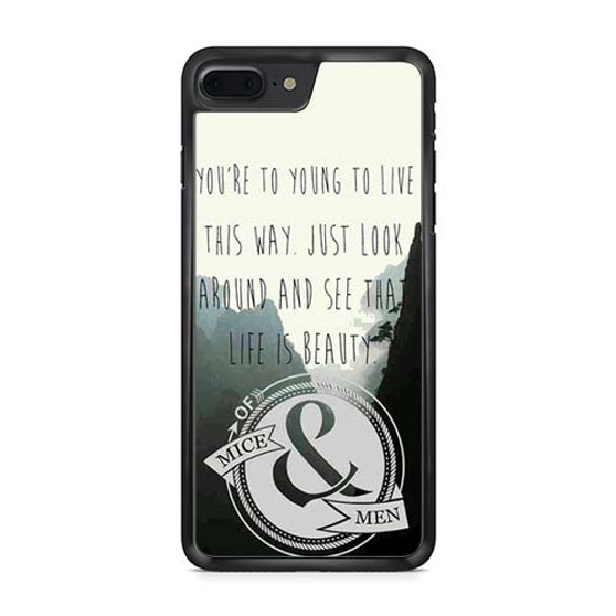 Of Mice & Men Lyrics 5 iPhone 7 | iPhone 7 Plus Case