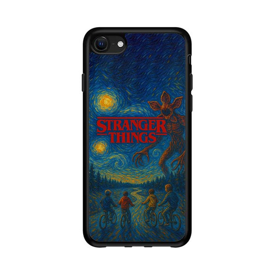 Stranger Things Starry Night in Hawkins iPhone 16e Case