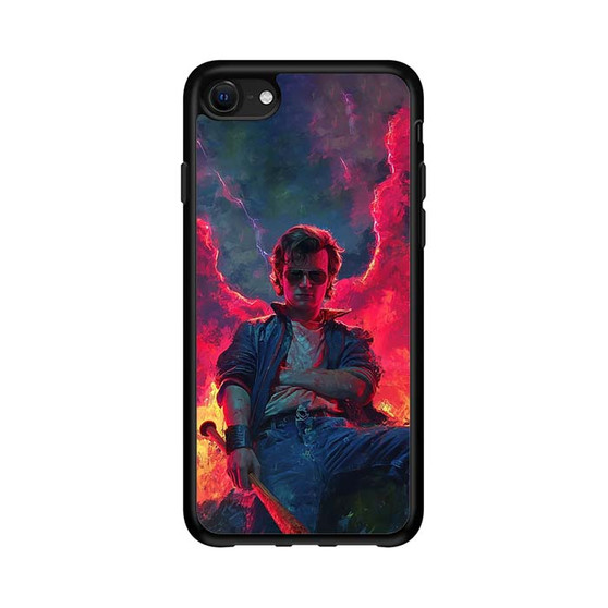 Stranger Things Steve Harrington Art iPhone 16e Case