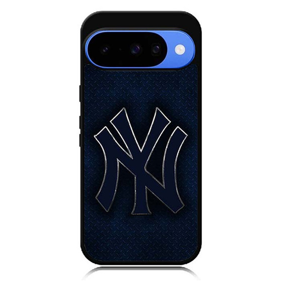 New York Yankees Blue metal Google Pixel 10 Series Case