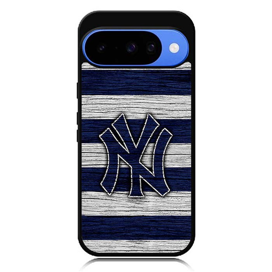 New York Yankees Wooden Style Google Pixel 10 Series Case