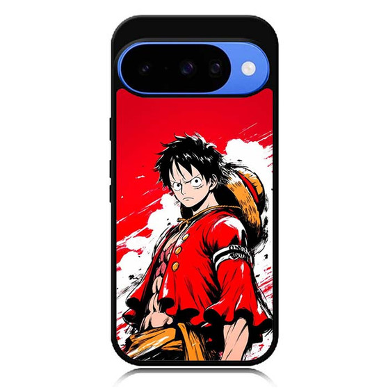 One Piece Series Luffy in red Google Pixel 10 Series Case