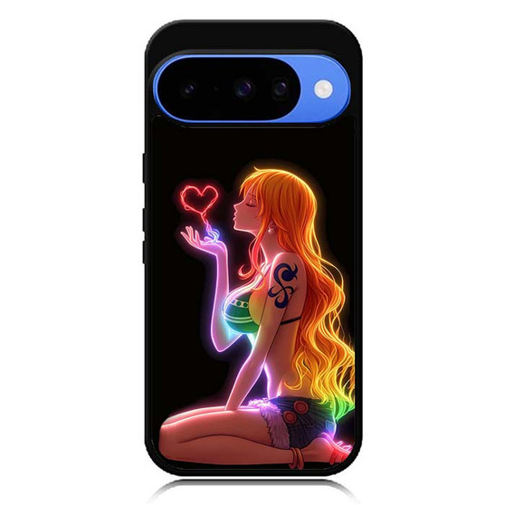 One Piece Series Nami Neon Art Google Pixel 10 Series Case