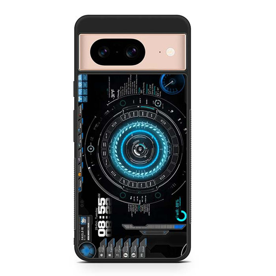 Jarvis interface iron man Google Pixel 8 Case