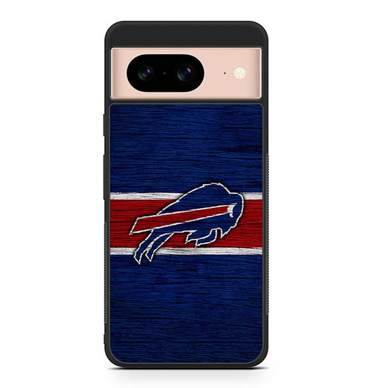 Buffalo Bills Wooden Style Google Pixel 8 Case