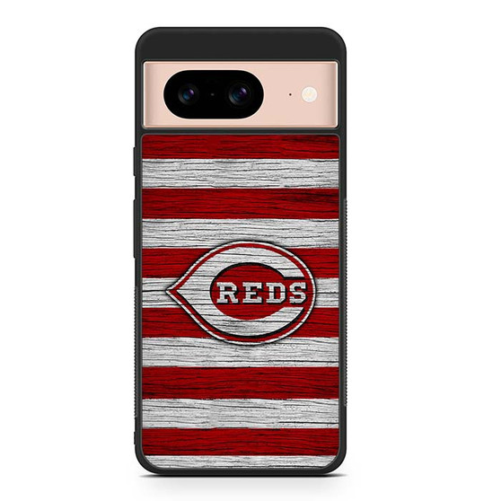 Cincinnati Reds Wooden Style Google Pixel 8 Case