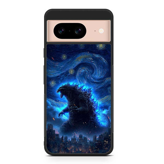 Gozzilla Starry night Google Pixel 8 Case