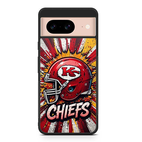 Kansas City Chiefs Drip Helmet Google Pixel 8 Case