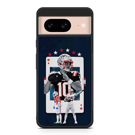 New England Patriots Mac Jones Google Pixel 8 Case