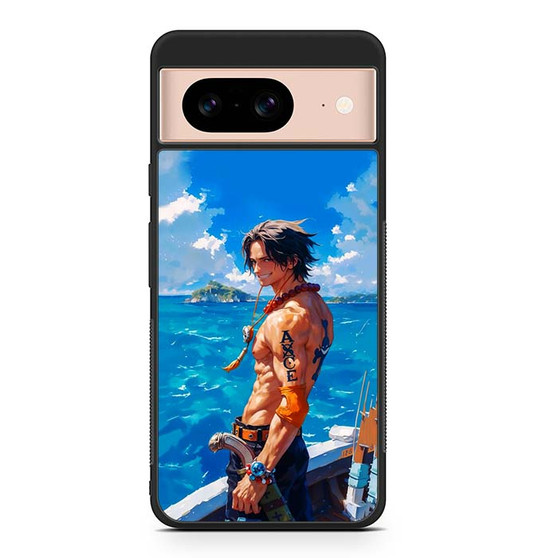 One Piece Series Ace Cool Google Pixel 8 Case