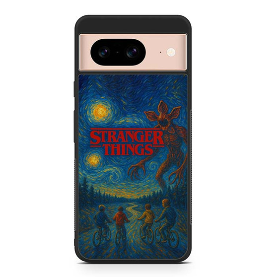 Stranger Things Starry Night in Hawkins Google Pixel 8 Case