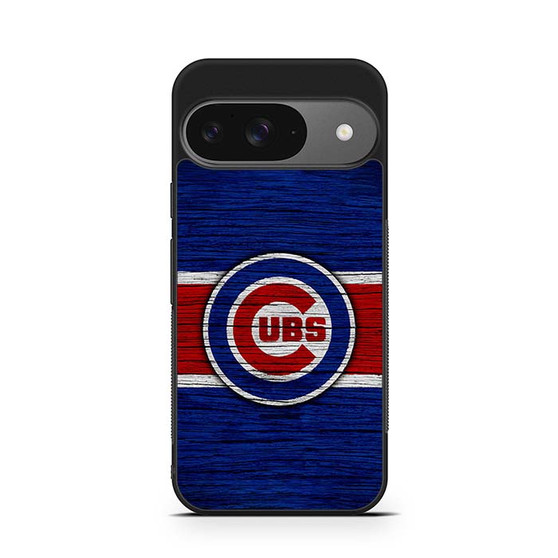 Chicago Cubs Wooden Style Google Pixel 9 Series Case