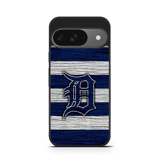 Detroit Tigers Wooden Style Google Pixel 9 Series Case