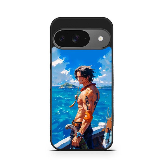 One Piece Series Ace Cool Google Pixel 9 Series Case