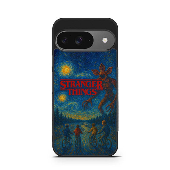 Stranger Things Starry Night in Hawkins Google Pixel 9 Series Case