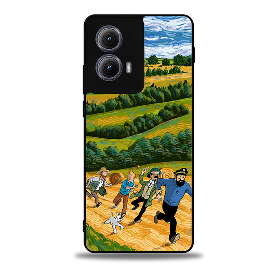 Adventure of Tintin Moto Edge Case