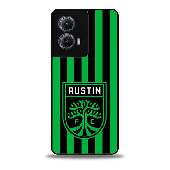 Austin FC Green Strip Moto Edge Case