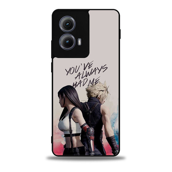 Final Fantasy VII Cloud and Tifa Moto Edge Case