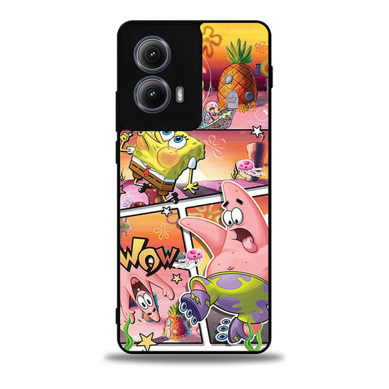 SpongeBob SquarePants and Patrick Fun Moto Edge Case