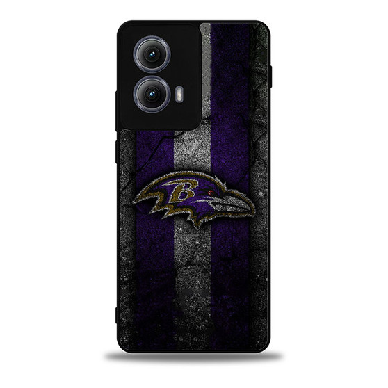Baltimore Ravens Asphalt Style Moto Edge Case