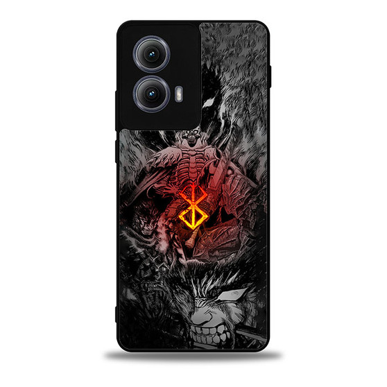 Berserk Art Anime Moto Edge Case